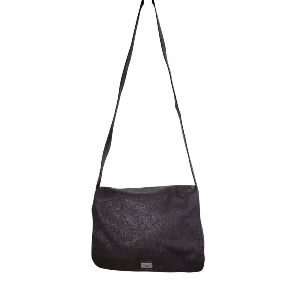 The Sak Women's Brown Pebbled Leather Crossbody Bag